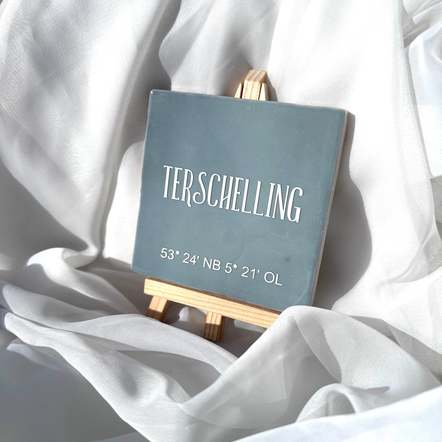 Tegeltje - Terschelling coördinaten