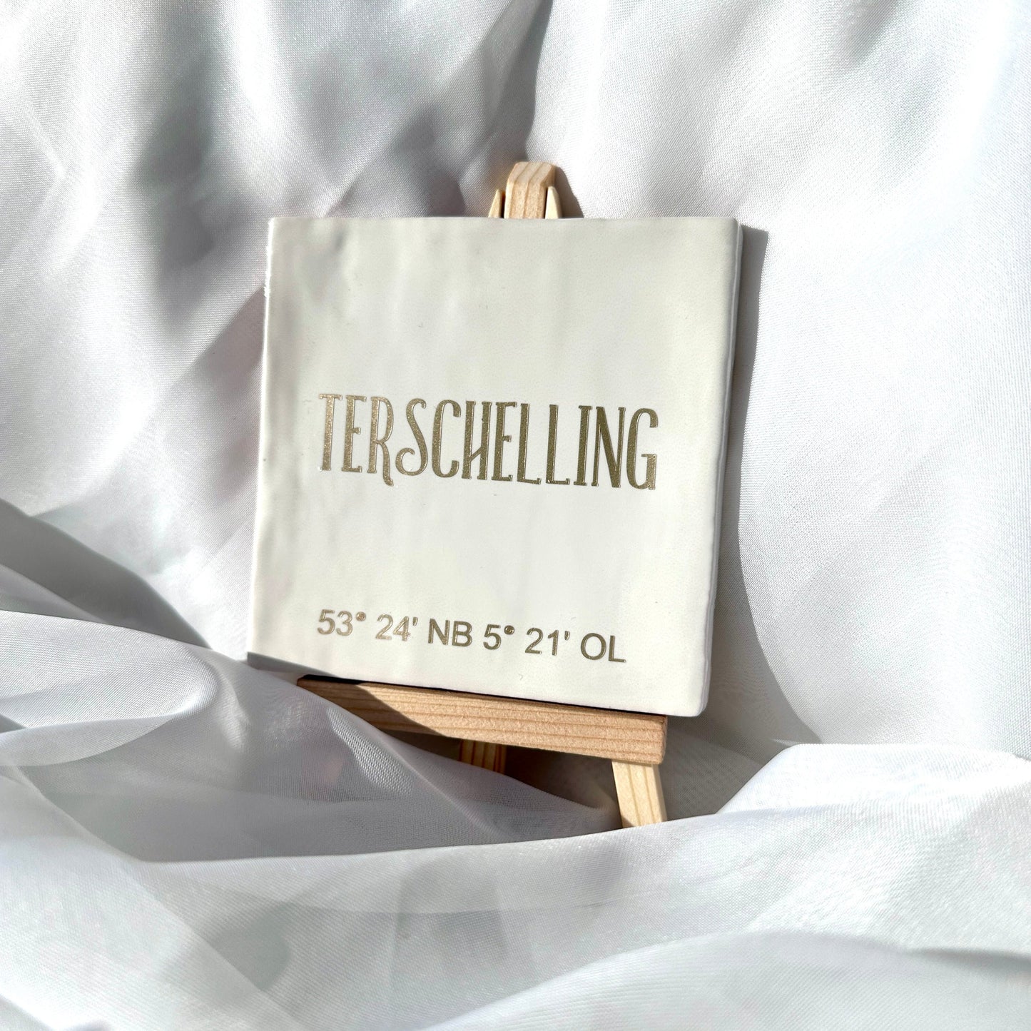 Tegeltje - Terschelling coördinaten