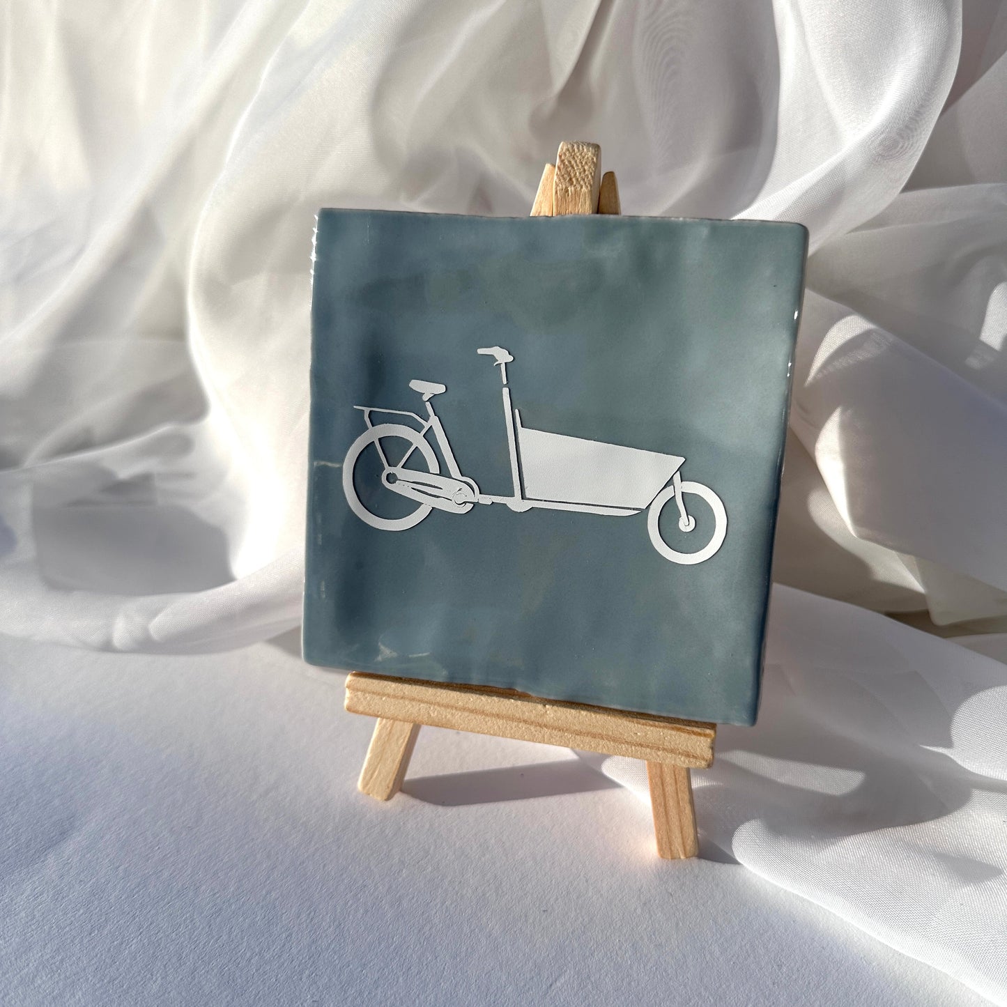Tegeltje - bakfiets
