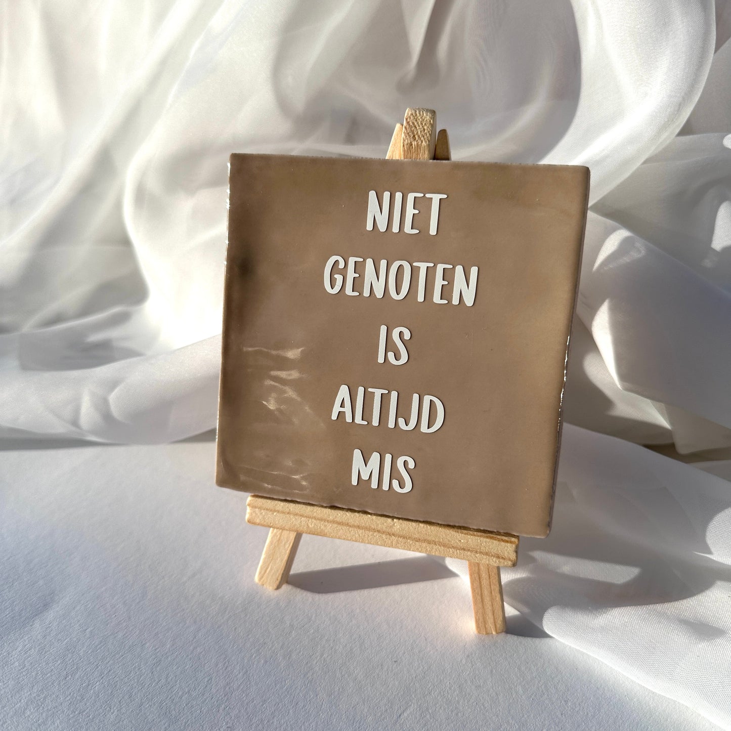 Tegeltje - genoten