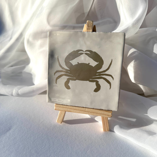 Tegeltje - krab